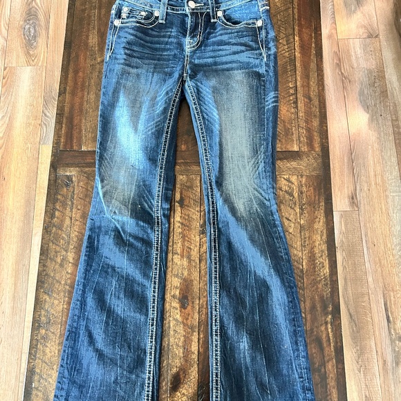 Miss Me Boot Cut Jeans 26 - Picture 2 of 12